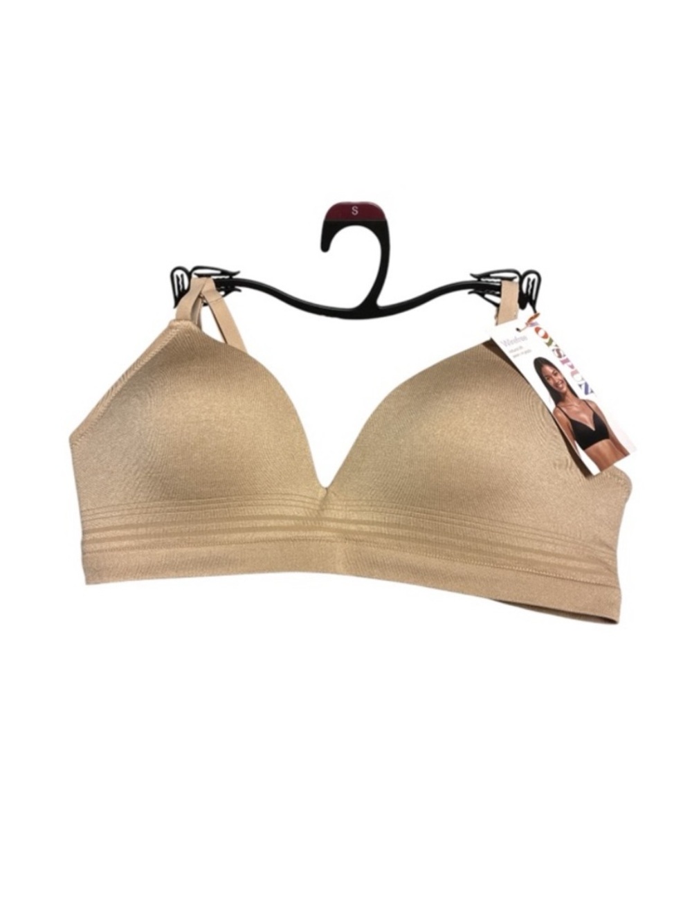 Joyspun Seamless Wireless Bra in Nude — Everyday Comfort